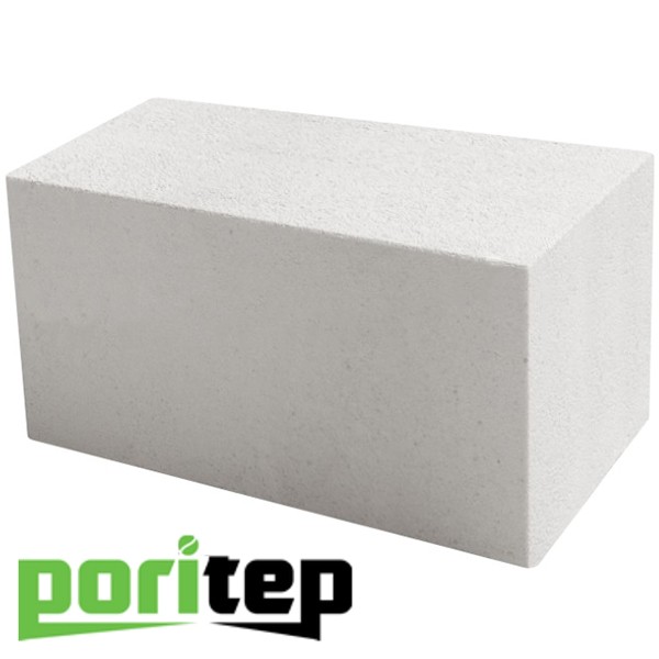 Блок газобетонный Poritep стеновой D500кг/м3 625*300*250мм В3,5
