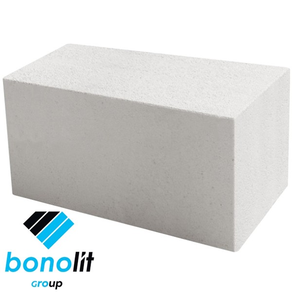 Блок газобетонный Bonolit Projects стеновой D600кг/м3 600*250*250мм В5