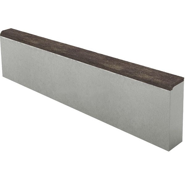 Камень садовый Танго верхний прокрас mix основа - серый цемент 1000*200*80мм Фабрика Готика