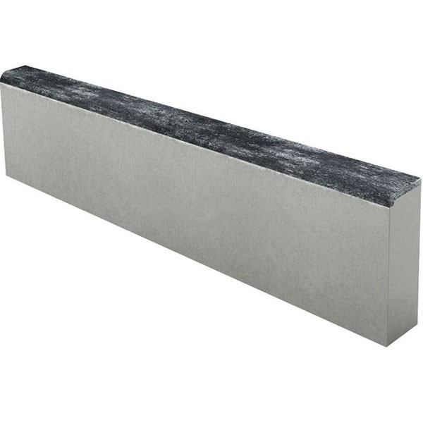 Камень садовый Stein Black верхний прокрас mix основа - серый цемент 1000*200*80мм Steingot