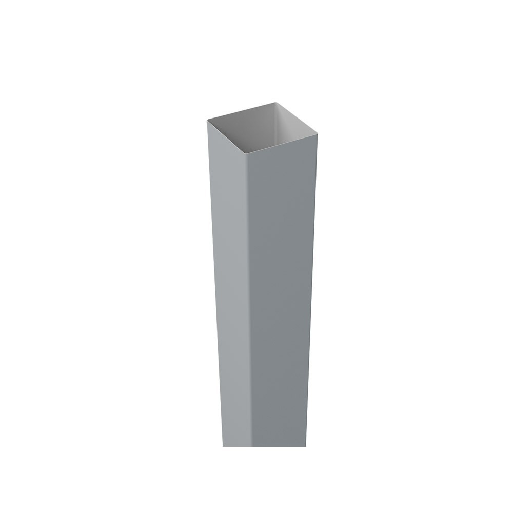 Столб 3м 60*60 2мм Чермет+порошковый окрас RAL 7040 (серый) Grand Line