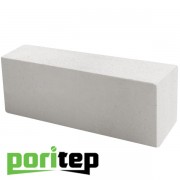 Блок газобетонный Poritep перегородочный D500кг/м3 625*250*100мм В2,5