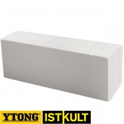 Блок газобетонный Ytong (Istkult) перегородочный D500кг/м3 625*250*100мм В3,5