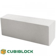 Блок газобетонный Cubi Block перегородочный D500кг/м3 625*250*100мм В3,5