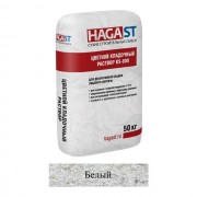 Кладочная смесь цементная HAGA ST KS-800 М150 белый с оттенком серого (801) 50кг позиция под заказ