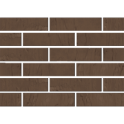 Кирпич облицовочный темно-коричневый скала 250*120*65мм стенка утолщенная 20мм М150кг/см2 пустотелый Железногорск