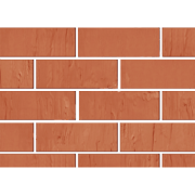 Кирпич облицовочный красный скала 250*120*88мм стенка утолщенная 20мм М150кг/см2 пустотелый Железногорск