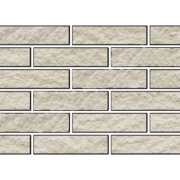 Кирпич облицовочный КЛ ложок (американка) бежевый колотый 250*60*65мм М250кг/см2 полнотелый Авангард КЗ