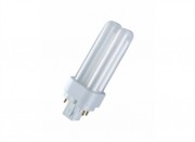 Лампа компактная люминисцентная DULUX D-E 18W-21-840 G24q-2 (холодный белый 4000К) - 4050300017617 - OSRAM