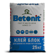 Клей «Блок» Betonit ГОСТ 25 кг