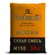 Сухая смесь М150 Betonit ГОСТ, 50 кг