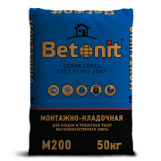 Смесь сухая М200 Betonit ГОСТ, 50 кг