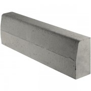 Камень бордюрный БР-100.60.20 Серый основа - серый цемент 1000*600*200мм Колдиз