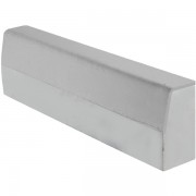 Камень бордюрный БР100.30.15 Гладкий Серый верхний прокрас на сером цементе основа - серый цемент 1000*300*150мм Выбор