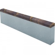 Бордюр тротуарный CMX3 Песчаник верхний прокрас mix основа - серый цемент 1000*200*80мм Лидер 40