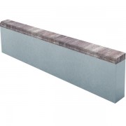 Бордюр тротуарный CMX11 Мраморный оникс верхний прокрас mix основа - серый цемент 1000*200*80мм Лидер 40